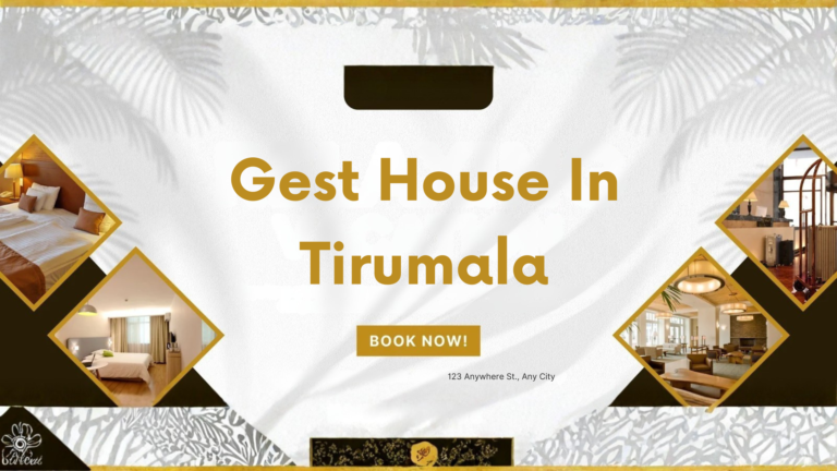 Guest house in tirumala
